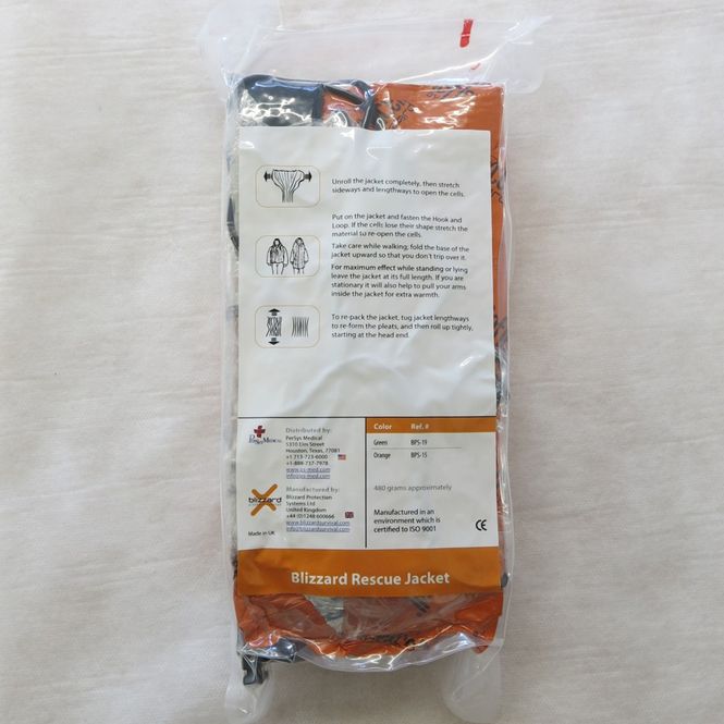 Hovedbilde Blizzard sikkerhetsjakke Orange