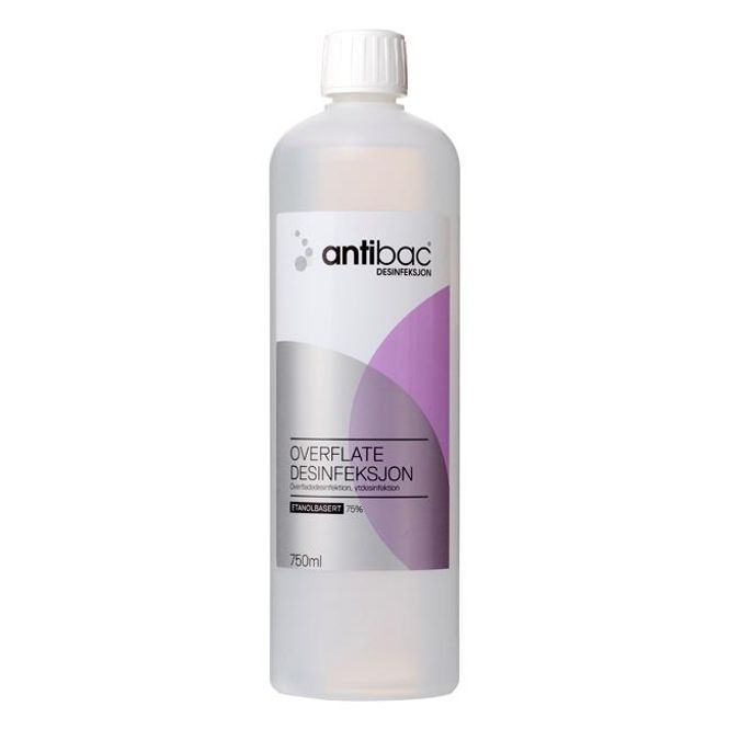 Hovedbilde Antibac 75% overflate 750ml