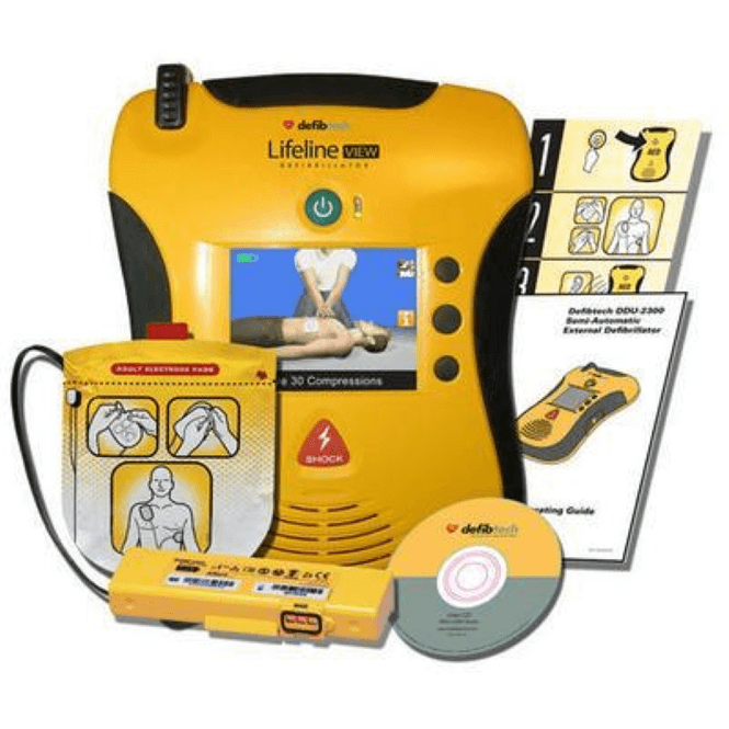 Hovedbilde Lifeline VIEW Hjertestarter - Videoveiledning, to ...