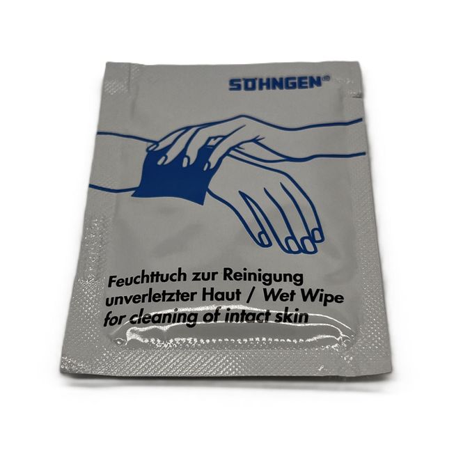 Hovedbilde Wet wipe for cleaning of intact skin, single