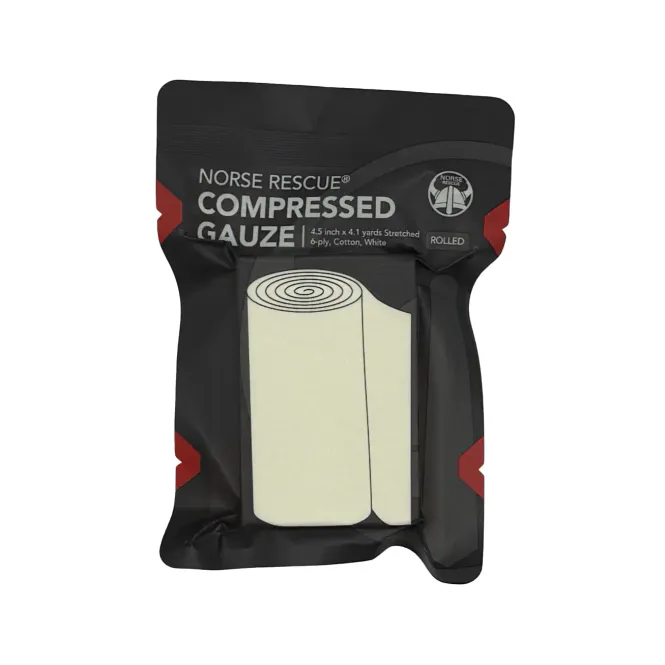 Hovedbilde NORSE RESCUE Komprimert Stappebandasje, Rolled