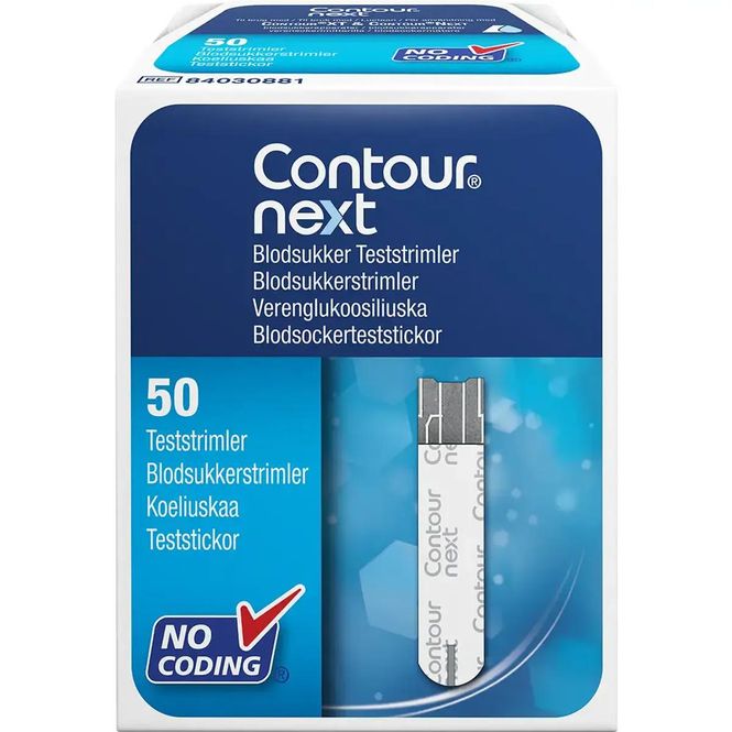 Hovedbilde Contour Next teststrimler 50 stk.