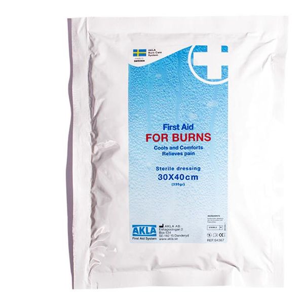 Hovedbilde Bandasje brannskade FOR BURNS 30x40 Ansikt