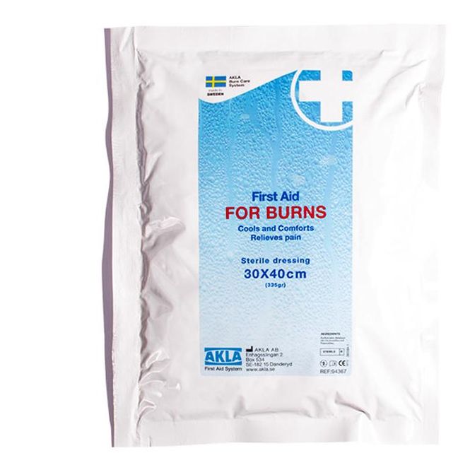 Hovedbilde Bandasje brannskade FOR BURNS 30x40 Ansikt