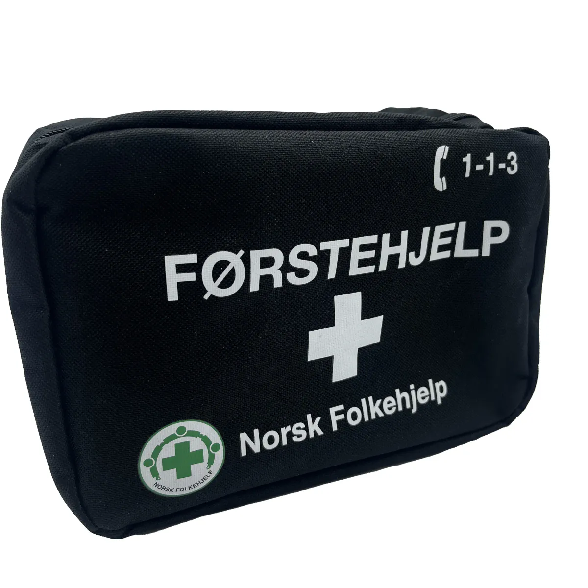 Norsk Folkehjelp stor tom pute sort